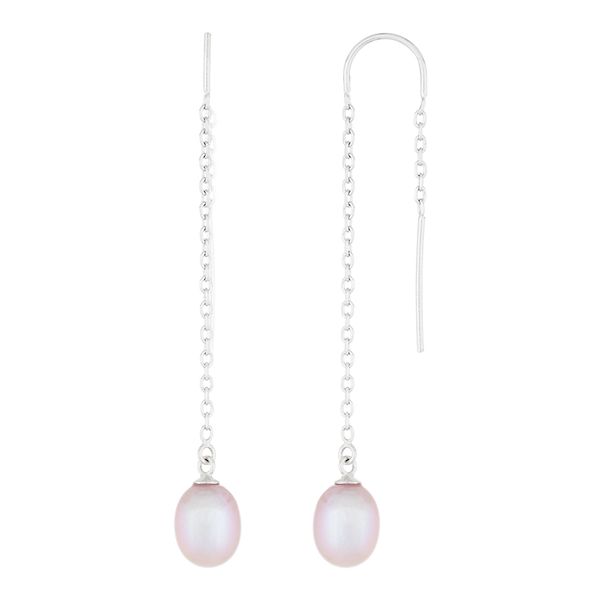 SPS Threader Earrings Pearl main image 0