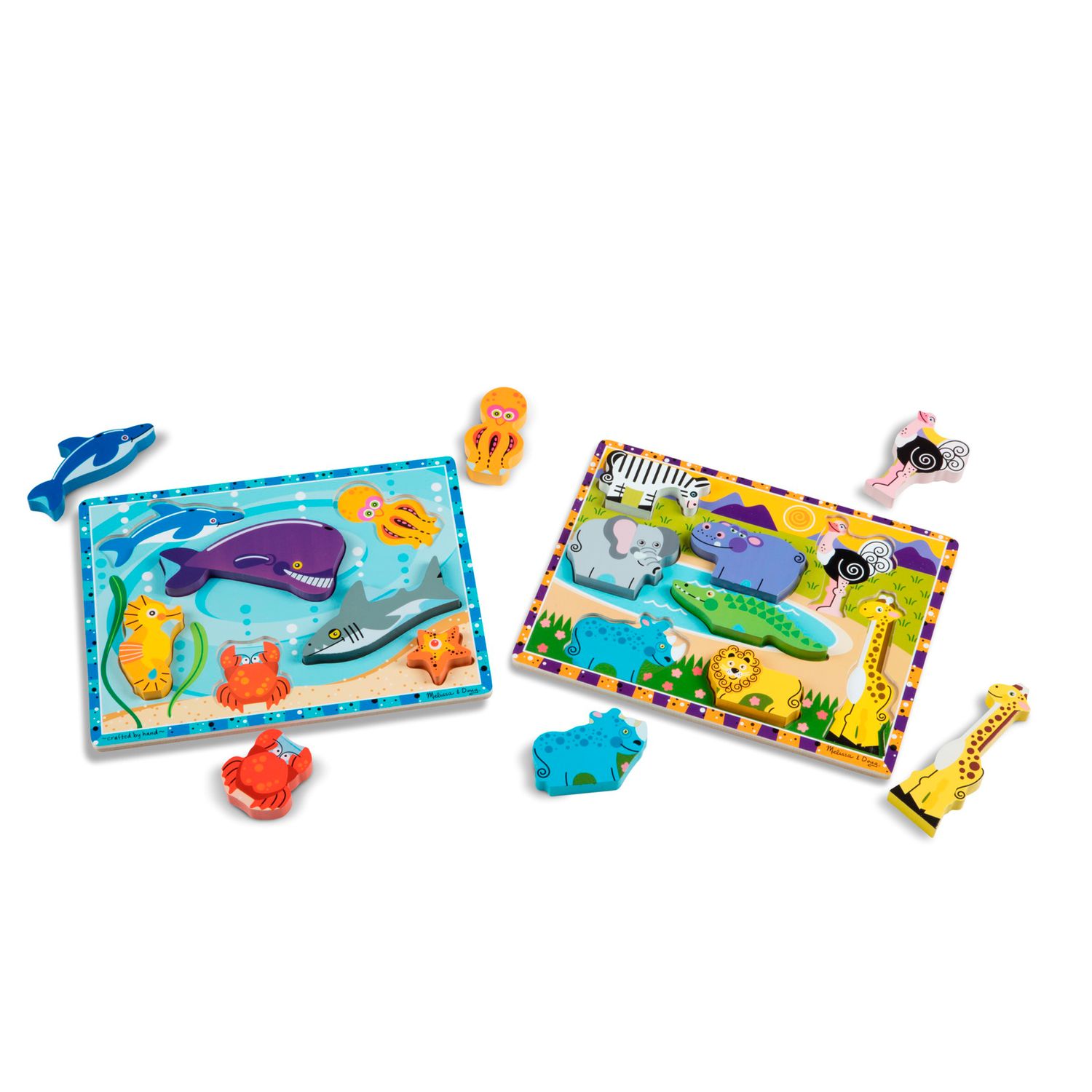 melissa and doug chunky safari puzzle