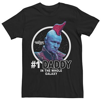 Men's Guardians of the Galaxy Movie Vol. 2 Number 1 Daddy Yondu Tee