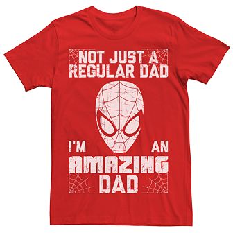 Men's Marvel Spider-Man Amazing Dad Tee