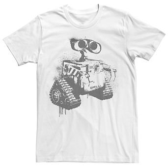 Disney / Pixar's WALL-E Men's Stencil Spray Painted Tee