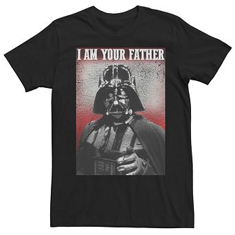 Men's Star Wars Darth Vader I Am Your Father Point Tee