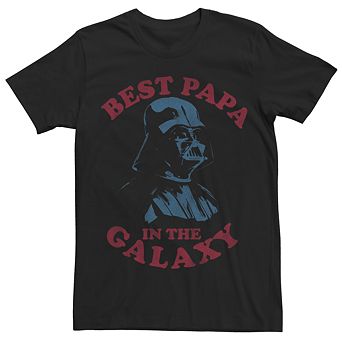 Men's Star Wars Darth Vader Best Papa Tee