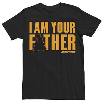 Men's Star Wars Darth Vader I Am You Father Silhouette Tee