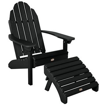 Elk Outdoors Essential Adirondack Chair & Folding Ottoman