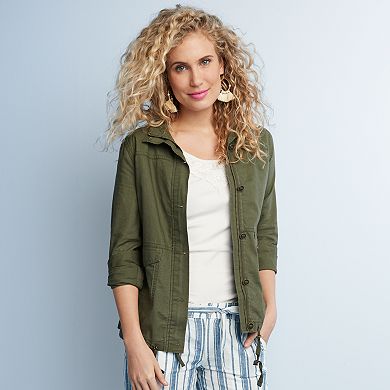 Women's Sonoma Goods For Life® Linen-Blend Jacket
