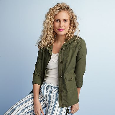 Women's Sonoma Goods For Life® Linen-Blend Jacket