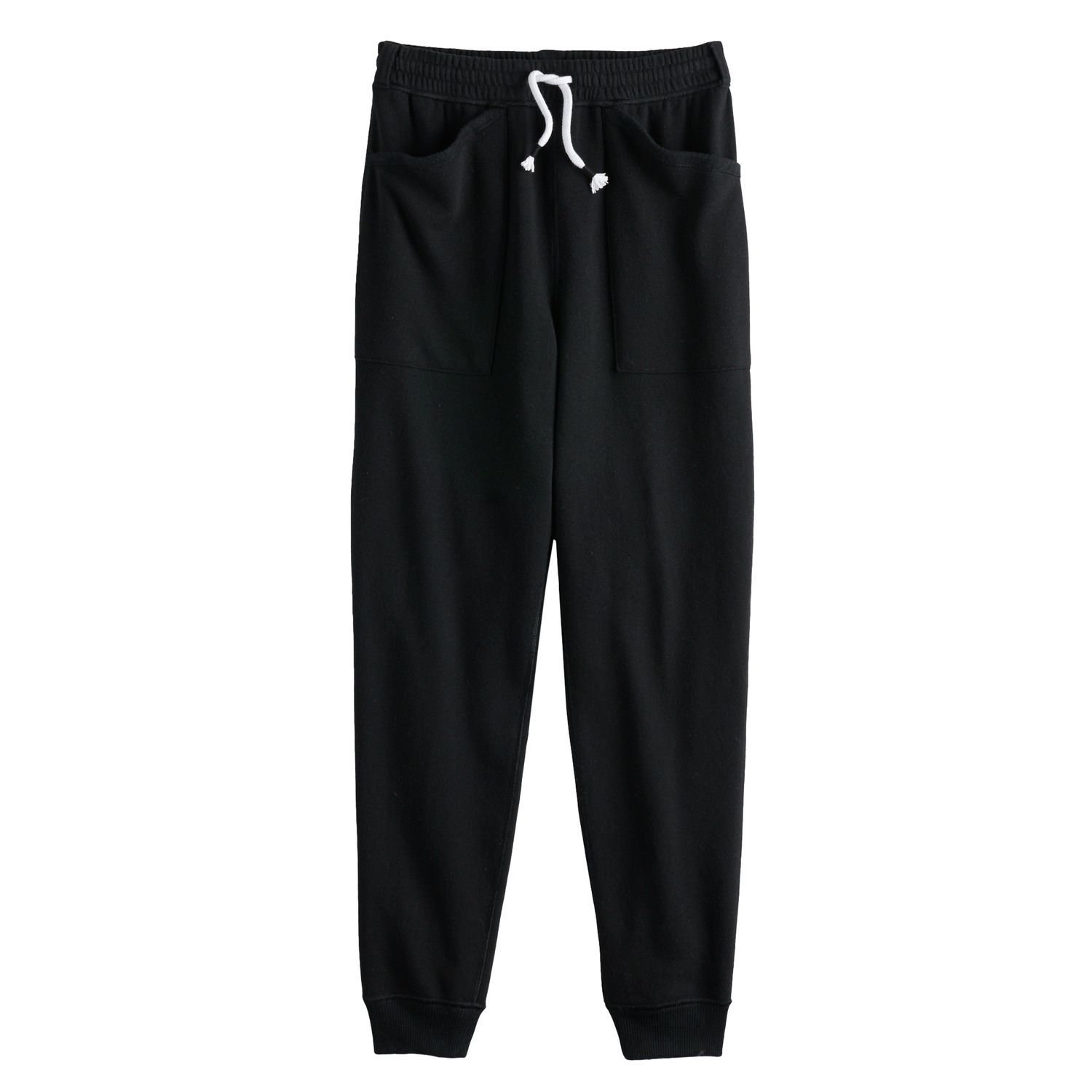 ladies black sweatpants