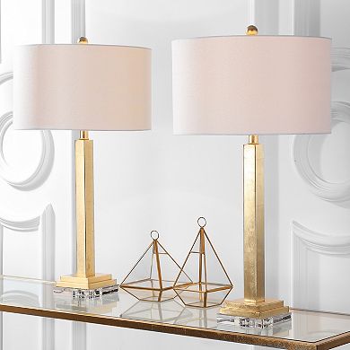 Safavieh 2-pc. Perri Crystal Base Table Lamp Set