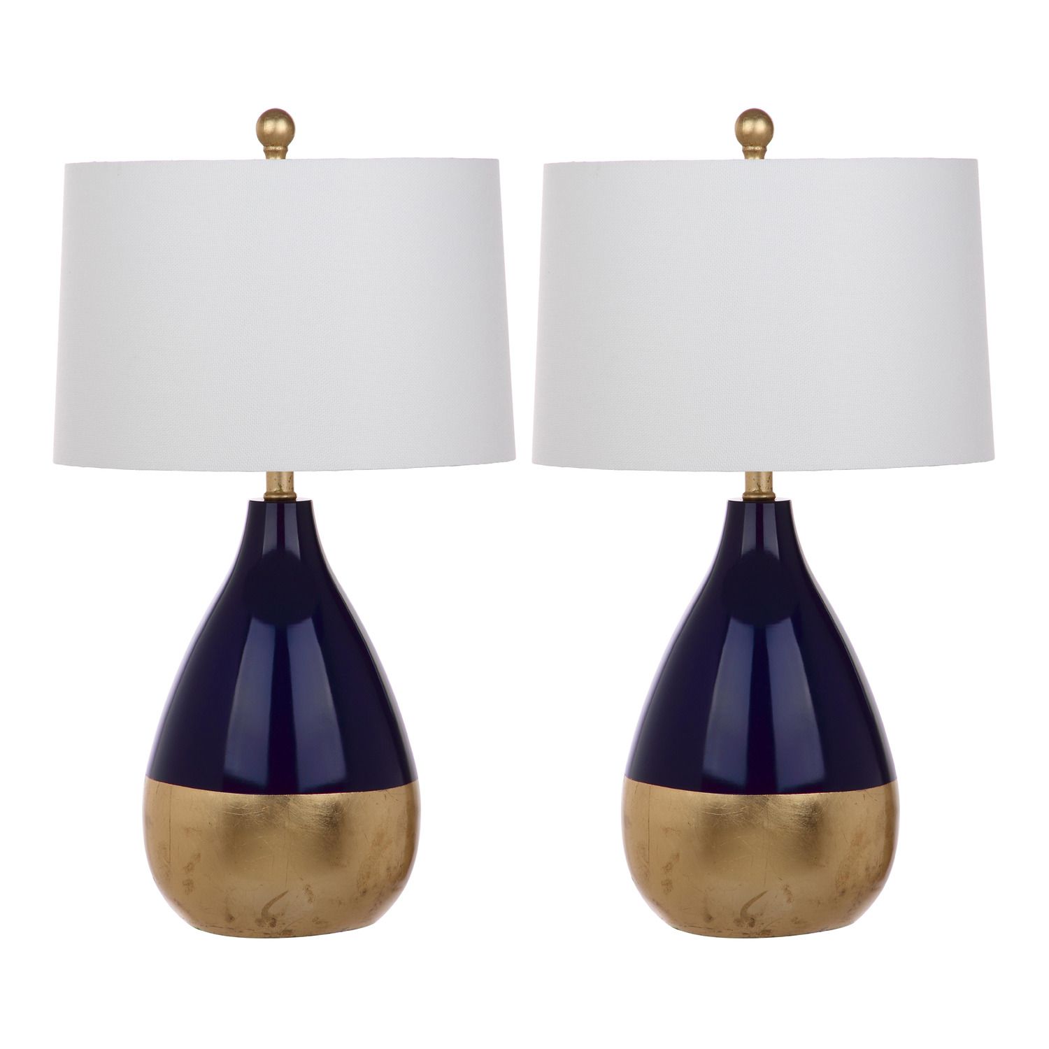 gold table lamps set of 2