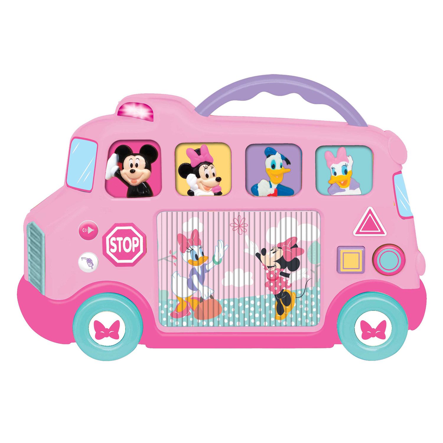 minnie mouse shape sorter bus