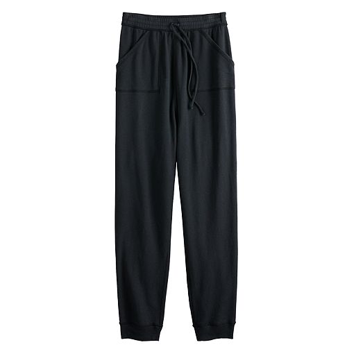 juniors black joggers
