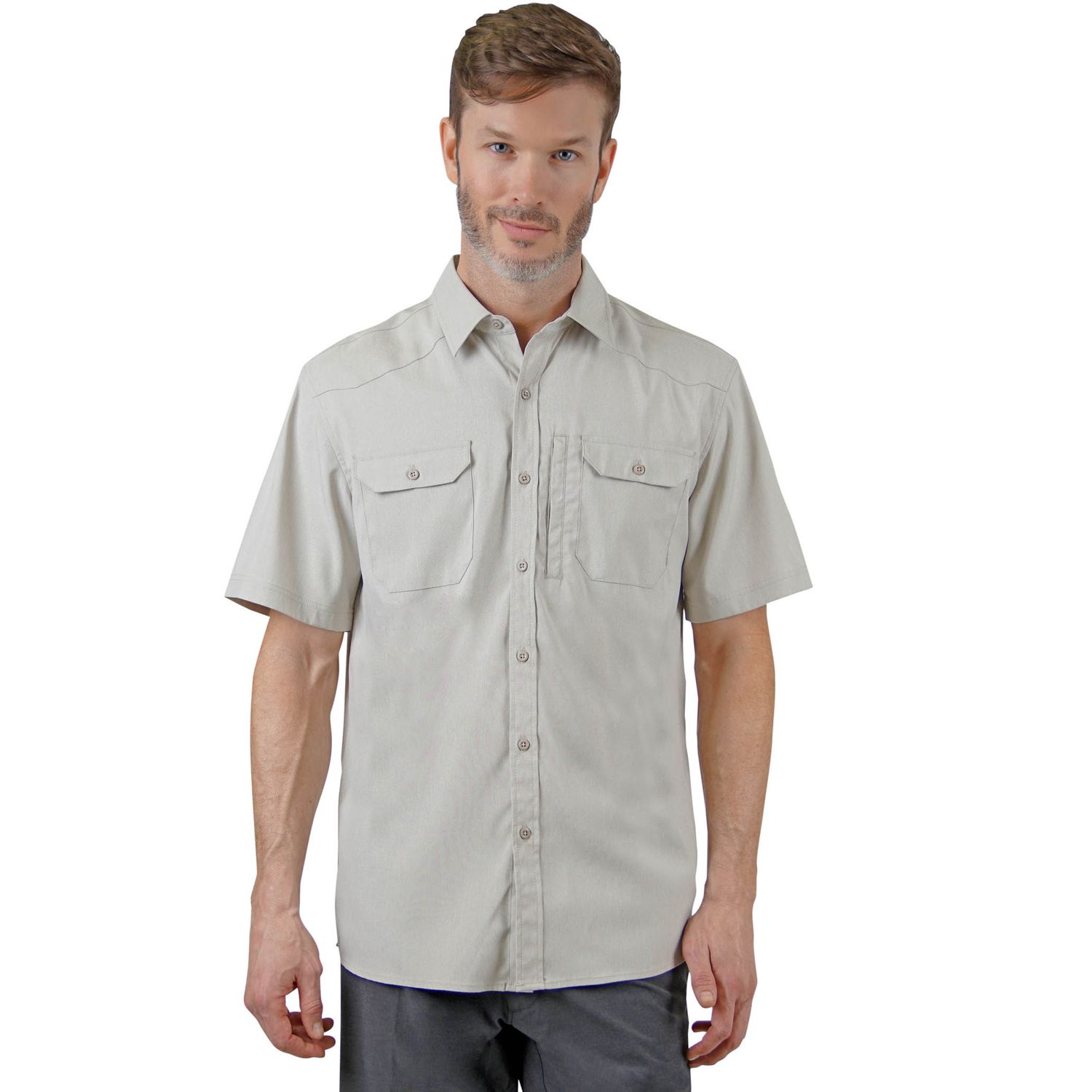 mens short sleeve dress shirts kohls