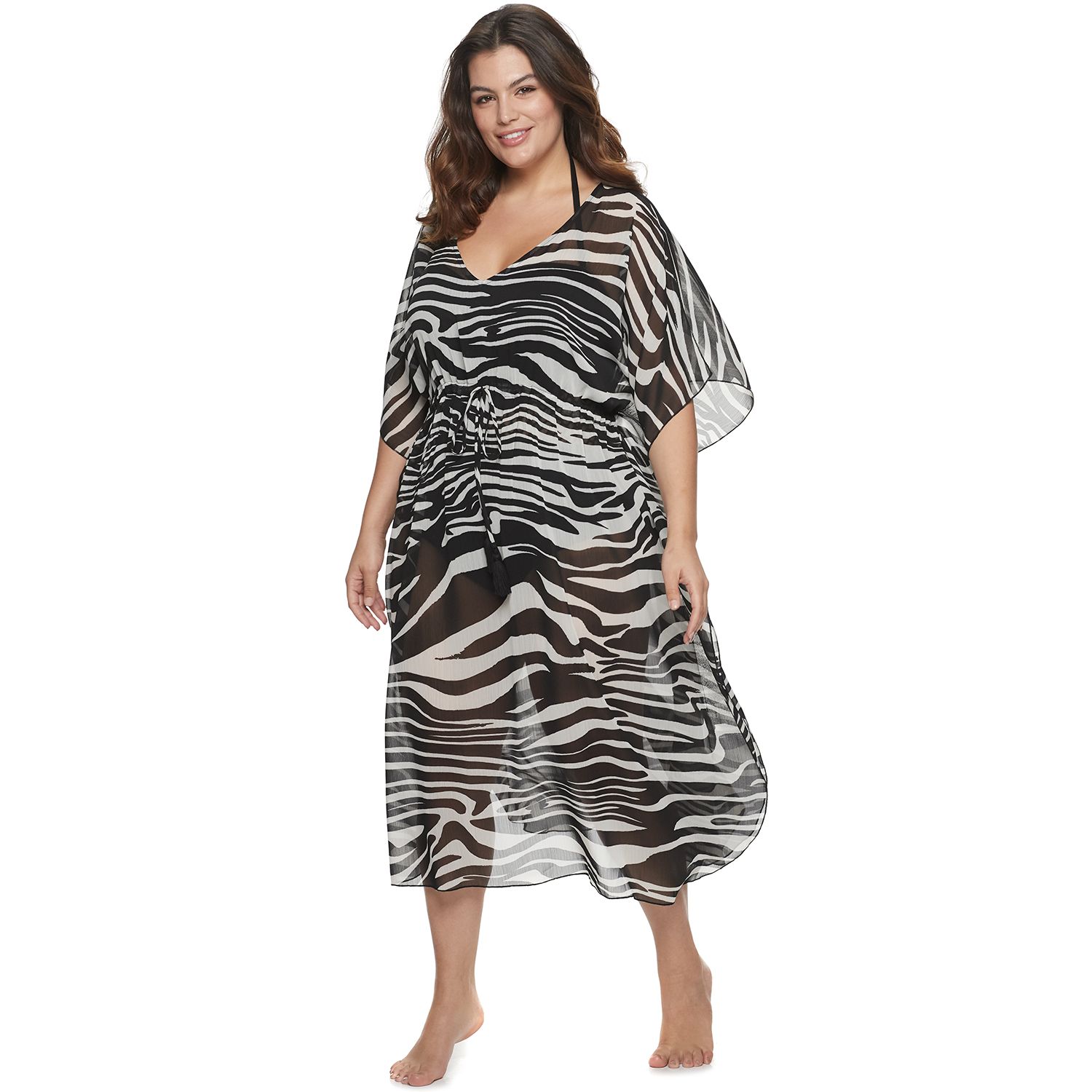 caftan plus size cover up