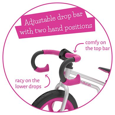 how to raise the seat on a chillafish balance bike