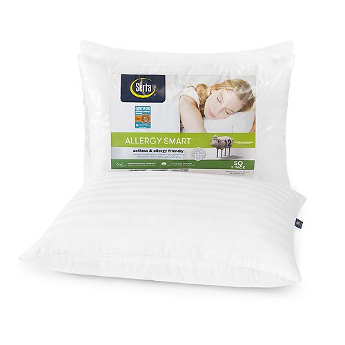 Serta 2 Pack Allergy Smart Pillow