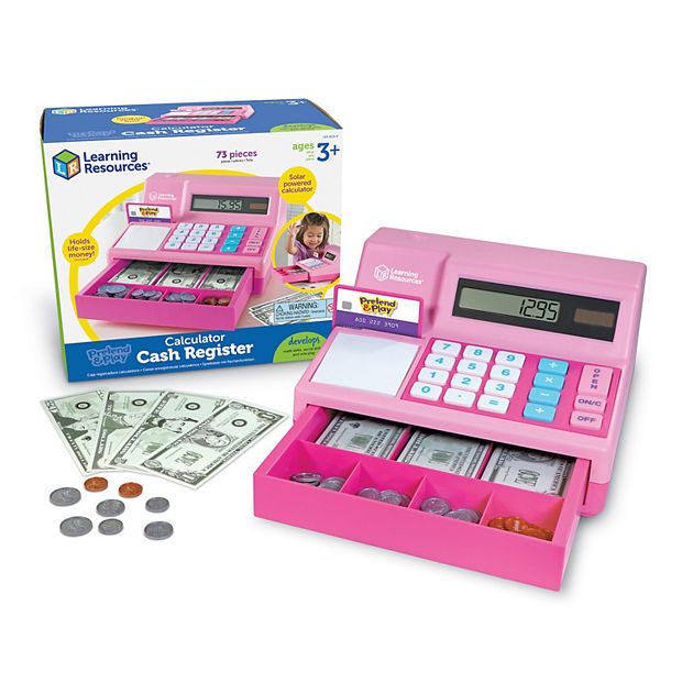 Learning Resources Pretend & Play Rekenmachine Contant Geld Register Met Uk Munteenheid 47 Stuk Set 2854797761