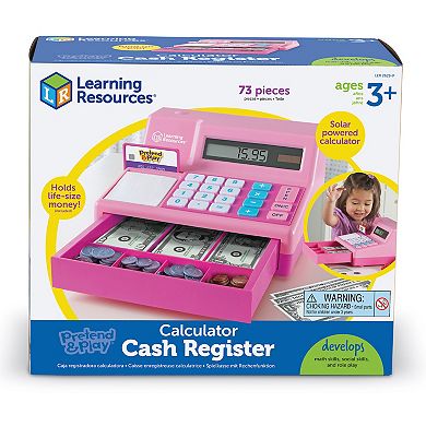 Learning Resources Pretend & Play Calculator Cash Register