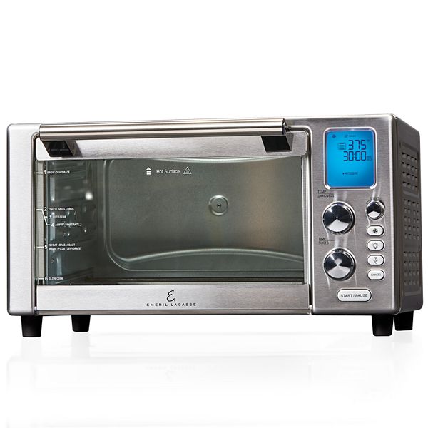 Emeril Lagasse Power AirFryer 360 Plus, Toaster Oven, Stainless Steel, 1500  Watts 