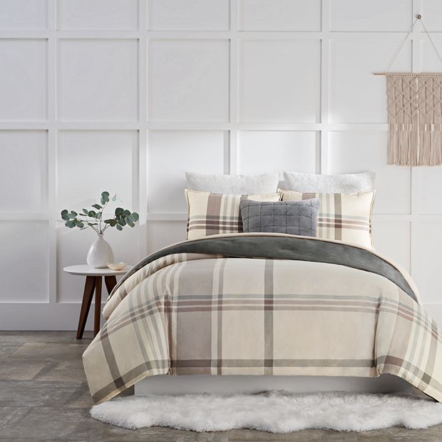 Ugg tarni shop plaid comforter