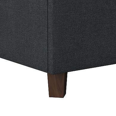 Novogratz Brittany High-Back Upholstered Bed