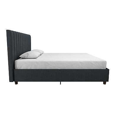 Novogratz Brittany High-Back Upholstered Bed