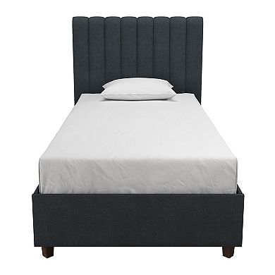 Novogratz Brittany High-Back Upholstered Bed