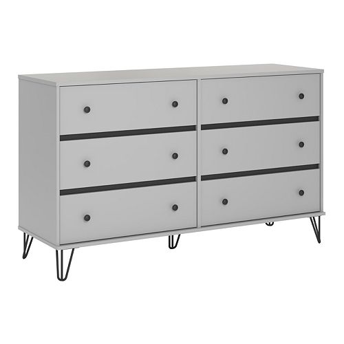 Novogratz Owen 6 Drawer Dresser