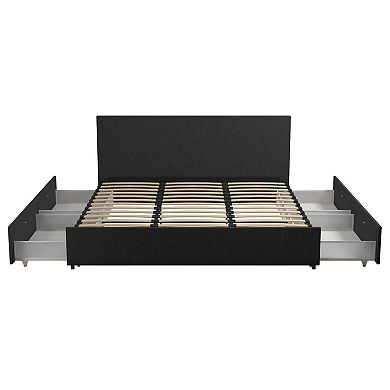 Novogratz Kelly Upholstered Bed