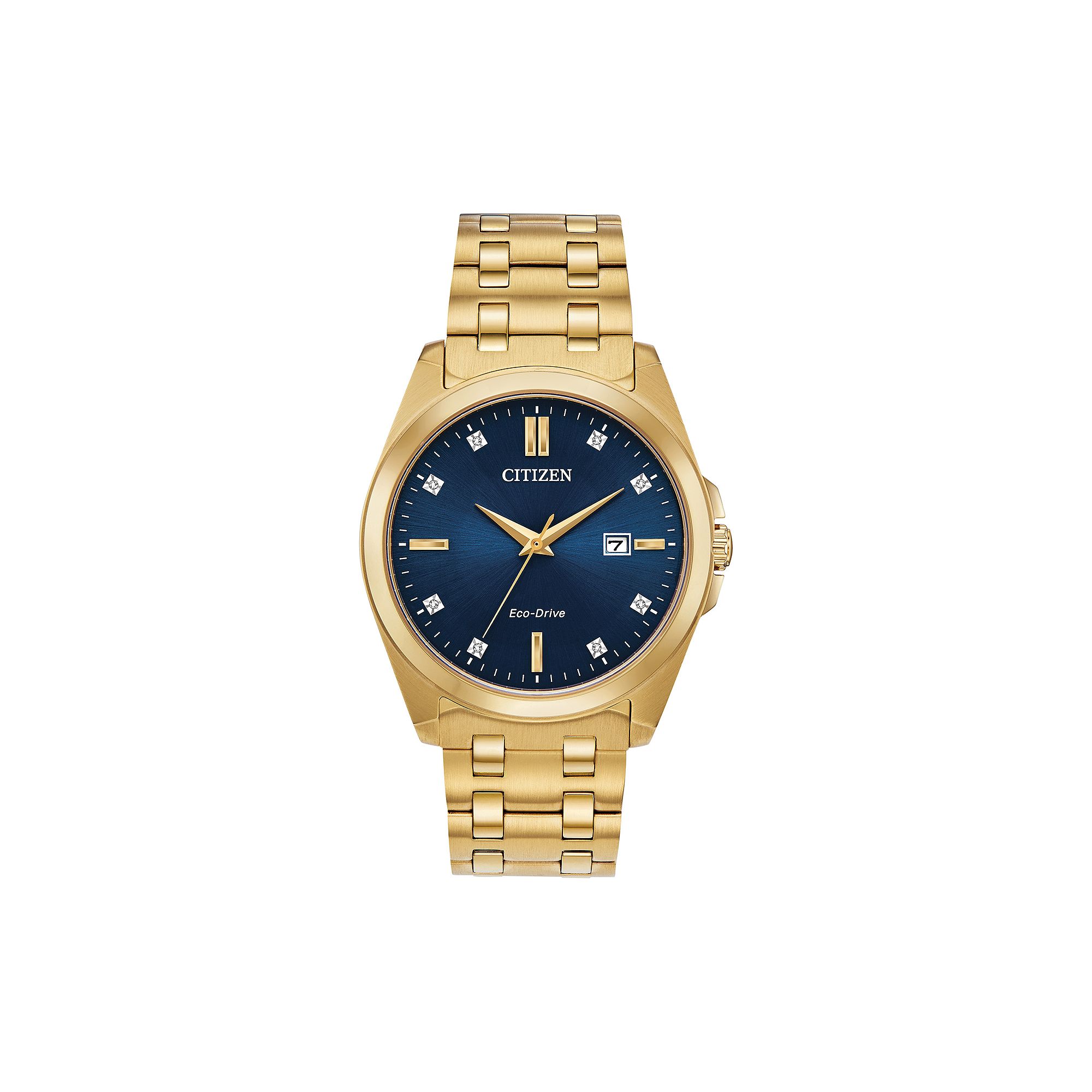 Citizen Eco-Drive Mens Corso Diamond Accent Watch - BM7103-51L, Size: Larg