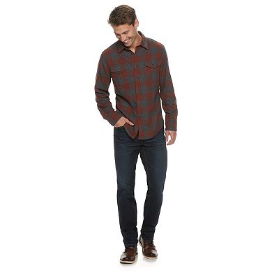Men's Sonoma Goods For Life Super Soft Flannel Button-Down Shirt