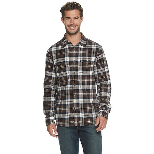 Men's SONOMA Goods for Life® Super Soft Flannel Button-Down Shirt