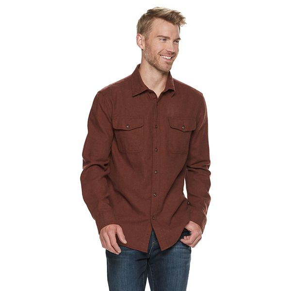 Men's Sonoma Goods For Life® Super Soft Flannel Button-Down Shirt