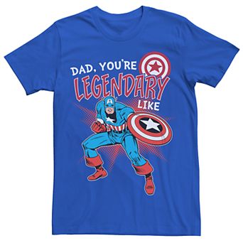 Men's Marvel Comics Retro Legendary Like Dad Tee