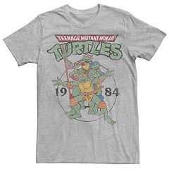 Teenage Mutant Ninja Turtles TMNT Holiday From Our Sewer to Yours Women's  Green Heather Crew Neck Short Sleeve Tee-Small