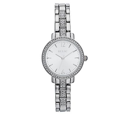 Silver relic watches womens sales