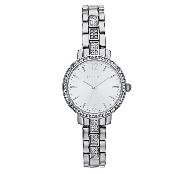 Relic by Fossil Women's Reagan Silver Tone Watch
