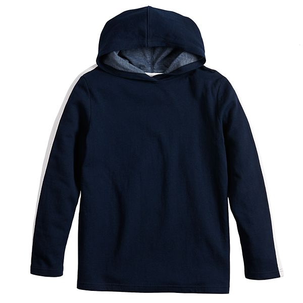Boys 820 & Husky Urban Pipeline™ SideStriped Hooded Tee