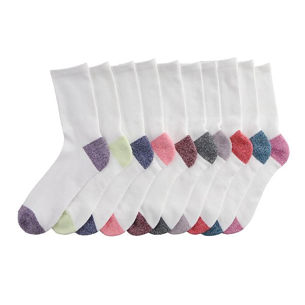 Women's Tek Gear® 10Pack Cushioned Crew Socks
