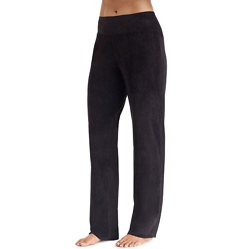 Women's Cuddl Duds Double Plush Velour Lounge Pants