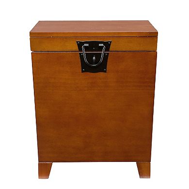 Pyramid Mission Trunk End Table