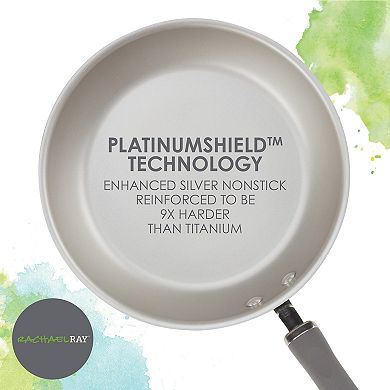 Rachael Ray Create Delicious Aluminum 9.5-in. Nonstick Covered Deep Skillet