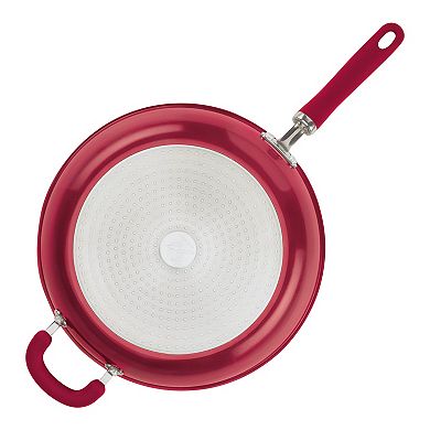 Rachael Ray Create Delicious Aluminum Nonstick 12.5-in. Deep Skillet