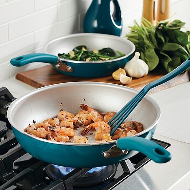 Rachael Ray Create Delicious Aluminum Nonstick Skillet Twin Pack