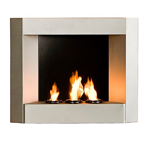 Contemporary Wall Mount Gel Fireplace