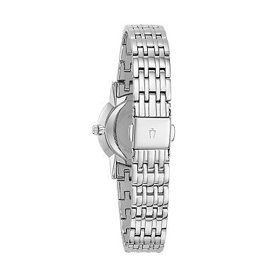 Bulova Women's Diamond Accent Stainless Steel Watch - 96P175