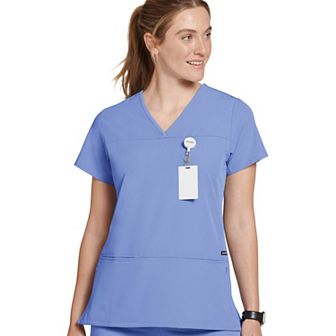 Women's Jockey® Scrubs True Fit Crossover V-Neck Top 2299
