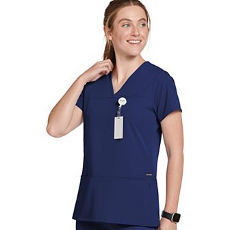 Women's Jockey® Scrubs True Fit Crossover V-Neck Top 2299