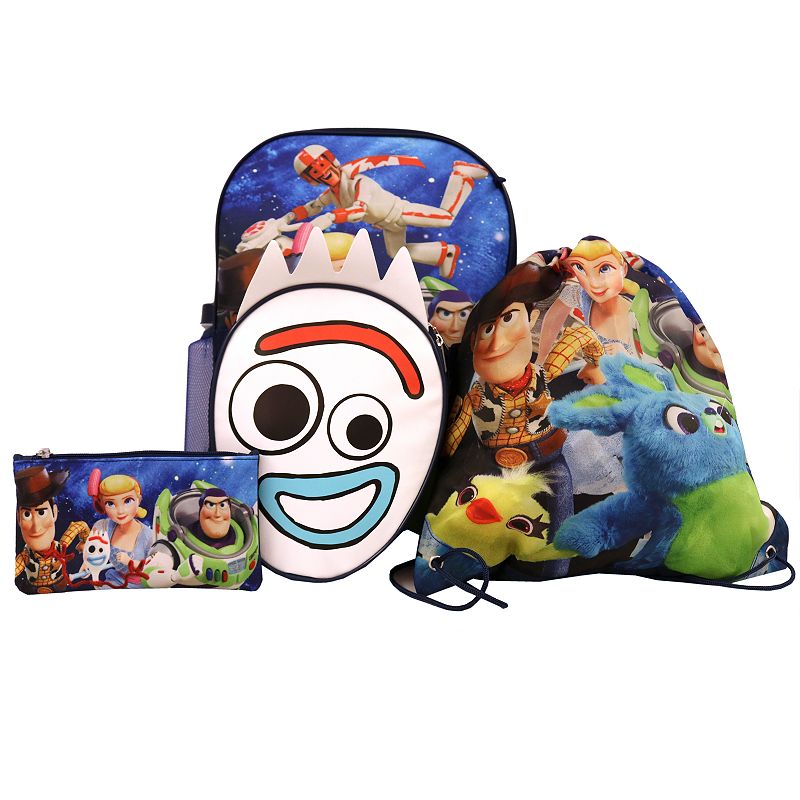 Disney/Pixars Toy Story 4 5-Piece Backpack Set, Blue