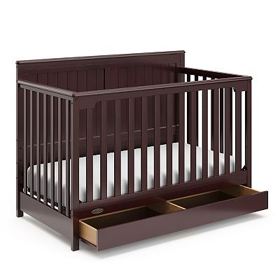 Graco lauren convertible crib espresso best sale